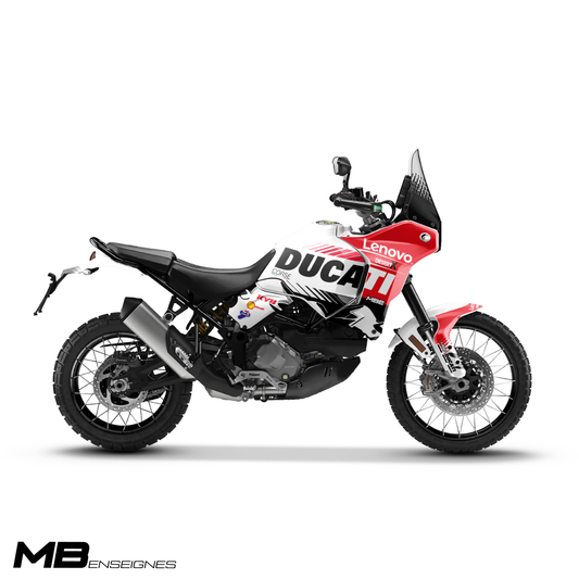 kit déco DUCATI DESERT X RACING WHITE